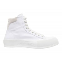 Alexander McQueen Deck Plimsoll High Top White