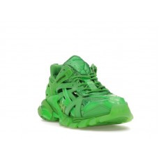Кроссовки Balenciaga Track.2 Clear Sole Fluo Green