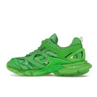 Кроссовки Balenciaga Track.2 Clear Sole Fluo Green