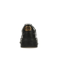 Gucci GG Embossed Black Leather