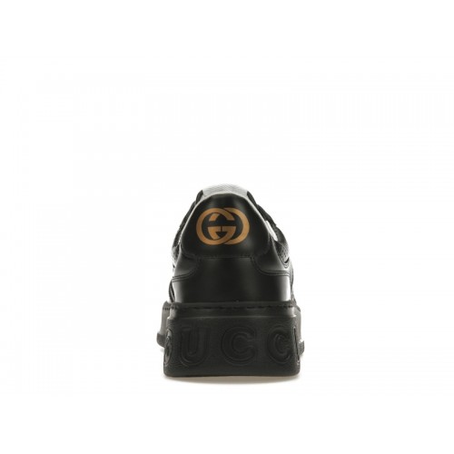 Gucci GG Embossed Black Leather - мужская сетка размеров