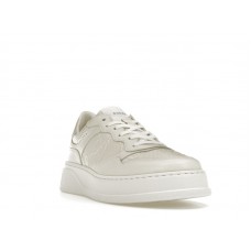 Gucci GG Embossed White Leather
