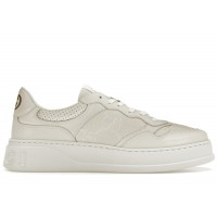 Gucci GG Embossed White Leather