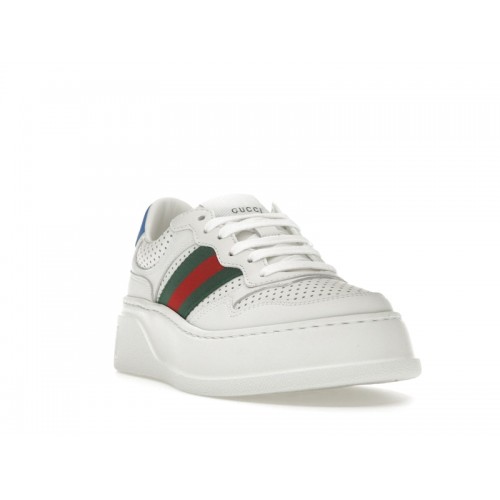 Gucci Chunky GG Web Sneaker White Blue (W) - женская сетка размеров