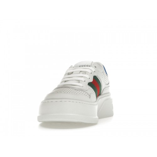 Gucci Chunky GG Web Sneaker White Blue (W) - женская сетка размеров