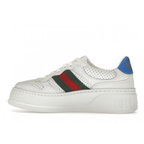 Gucci Chunky GG Web Sneaker White Blue (W) - женская сетка размеров