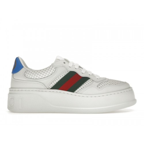 Gucci Chunky GG Web Sneaker White Blue (W) - женская сетка размеров