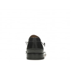 Gucci Tassel GG Canvas Loafers Black Ebony