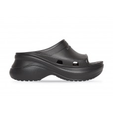 Balenciaga x Crocs Pool Slide Sandals Black