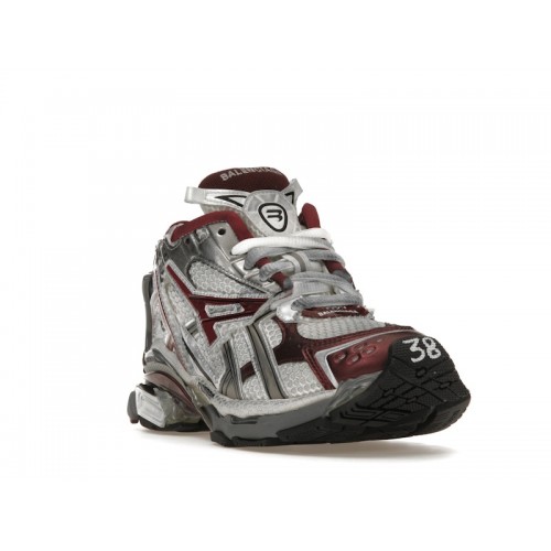 Кроссы Balenciaga Runner Burgundy (W) - женская сетка размеров