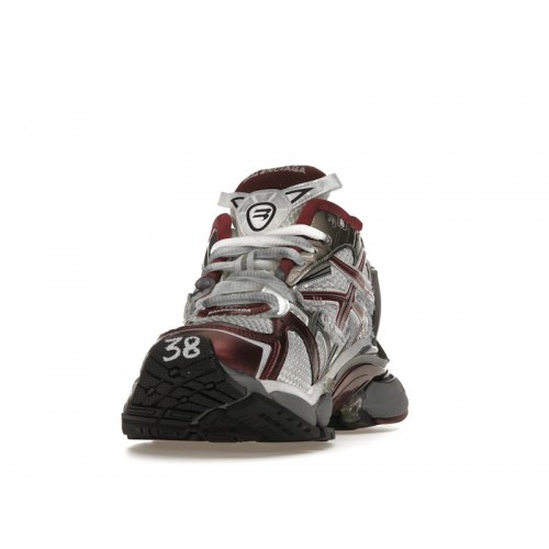 Кроссы Balenciaga Runner Burgundy (W) - женская сетка размеров
