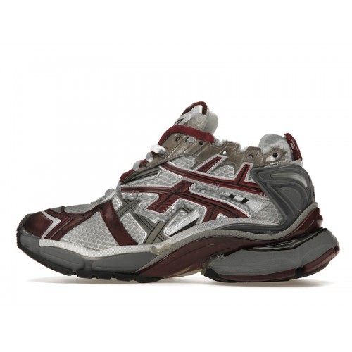 Кроссы Balenciaga Runner Burgundy (W) - женская сетка размеров