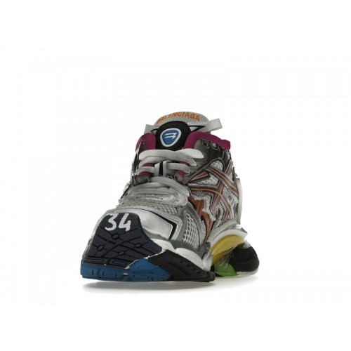 Кроссы Balenciaga Runner Multicolor (W) - женская сетка размеров