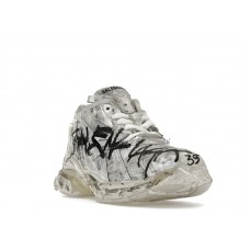 Женские кроссовки Balenciaga Runner Graffiti White (W)