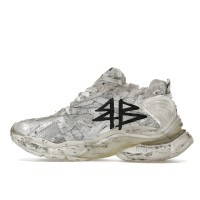 Женские кроссовки Balenciaga Runner Graffiti White (W)