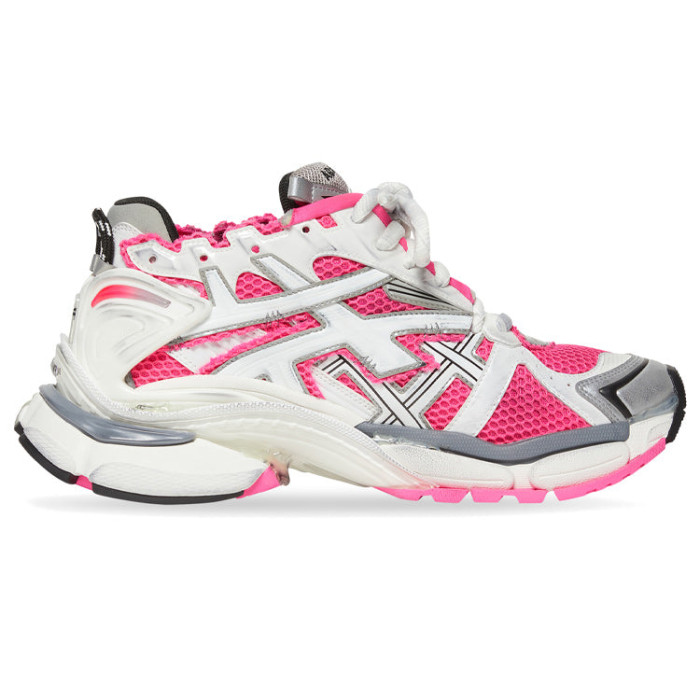 Balenciaga Runner White Fluo Pink (W) - женская сетка размеров Balenciaga Runner White Fluo Pink (W) - женская сетка размеров