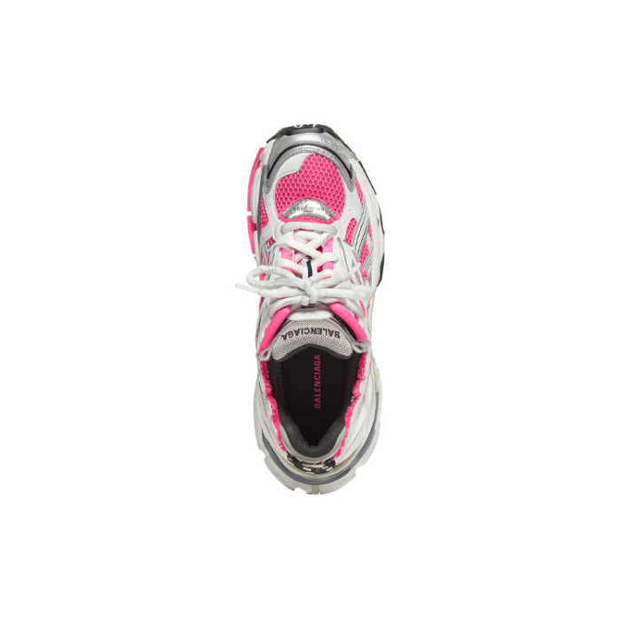 Balenciaga Runner White Fluo Pink (W) - женская сетка размеров Balenciaga Runner White Fluo Pink (W) - женская сетка размеров