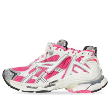 Женские Balenciaga Runner White Fluo Pink (W)