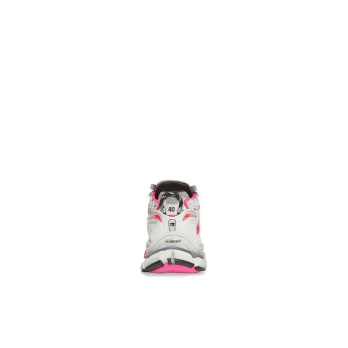 Balenciaga Runner White Fluo Pink (W) - женская сетка размеров Balenciaga Runner White Fluo Pink (W) - женская сетка размеров