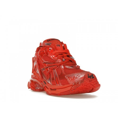 Кроссы Balenciaga Runner Red - мужская сетка размеров
