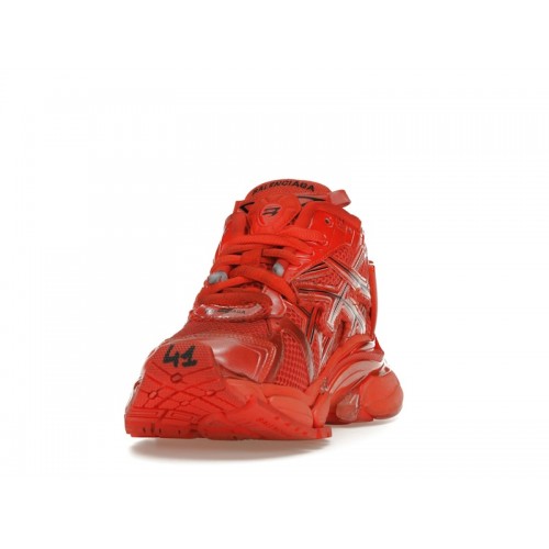 Кроссы Balenciaga Runner Red - мужская сетка размеров