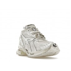 Кроссовки Balenciaga Runner Leather Free White