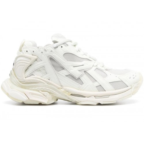 Кроссы Balenciaga Runner White Glow In The Dark - мужская сетка размеров