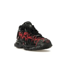 Balenciaga Runner Graffiti Black Red