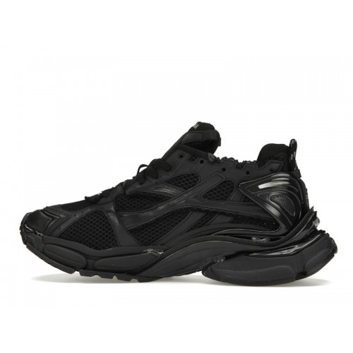 Кроссы Balenciaga Runner Matte Black - мужская сетка размеров