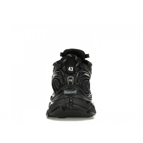 Кроссы Balenciaga Runner Matte Black - мужская сетка размеров