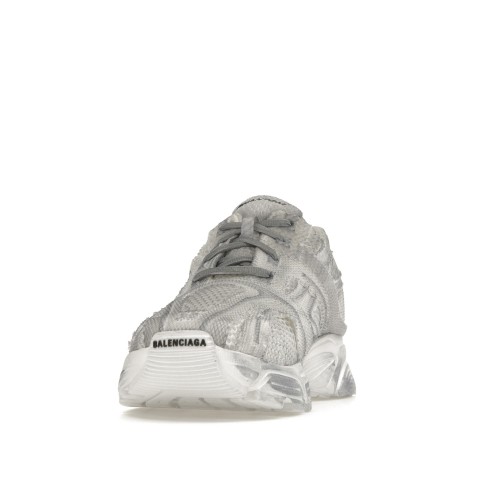 Кроссы Balenciaga Phantom Washed White - мужская сетка размеров