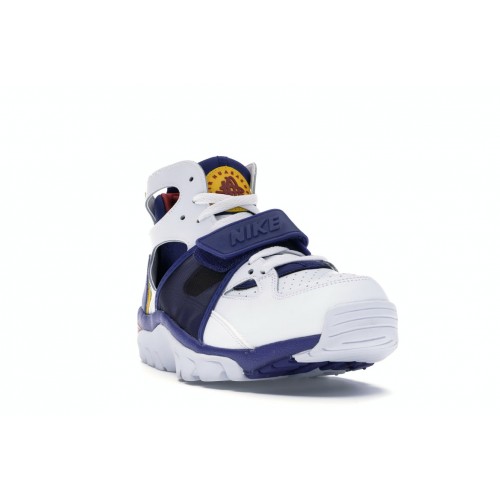 Кроссы Nike Air Trainer Huarache White Regency Purple Amarillo - мужская сетка размеров