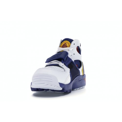 Кроссы Nike Air Trainer Huarache White Regency Purple Amarillo - мужская сетка размеров