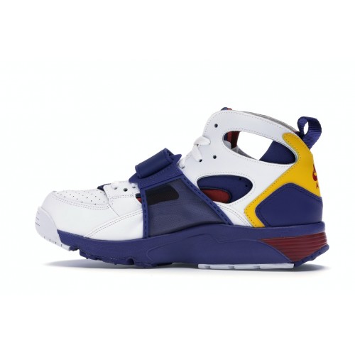 Кроссы Nike Air Trainer Huarache White Regency Purple Amarillo - мужская сетка размеров
