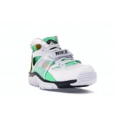 Кроссовки Nike Air Trainer Huarache White Topaz Gold Electro Green