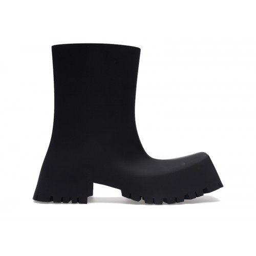 Balenciaga Trooper Rubber Boot Black - мужская сетка размеров