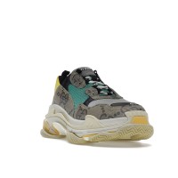 Gucci x Balenciaga The Hacker Project Triple S Beige Green Yellow