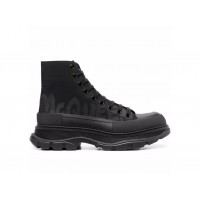 Кроссовки Alexander McQueen Tread Slick Boot Graffiti Black Black