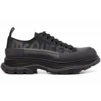 Кроссовки Alexander McQueen Tread Slick Low Lace Up Black
