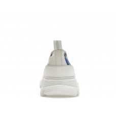 Кроссовки Alexander McQueen Tread Slick Low Lace Up Graffiti White White Blue