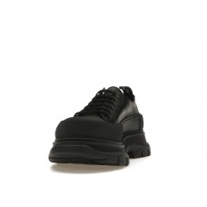 Кроссовки Alexander McQueen Tread Slick Low Lace Up Graffiti Black Black White