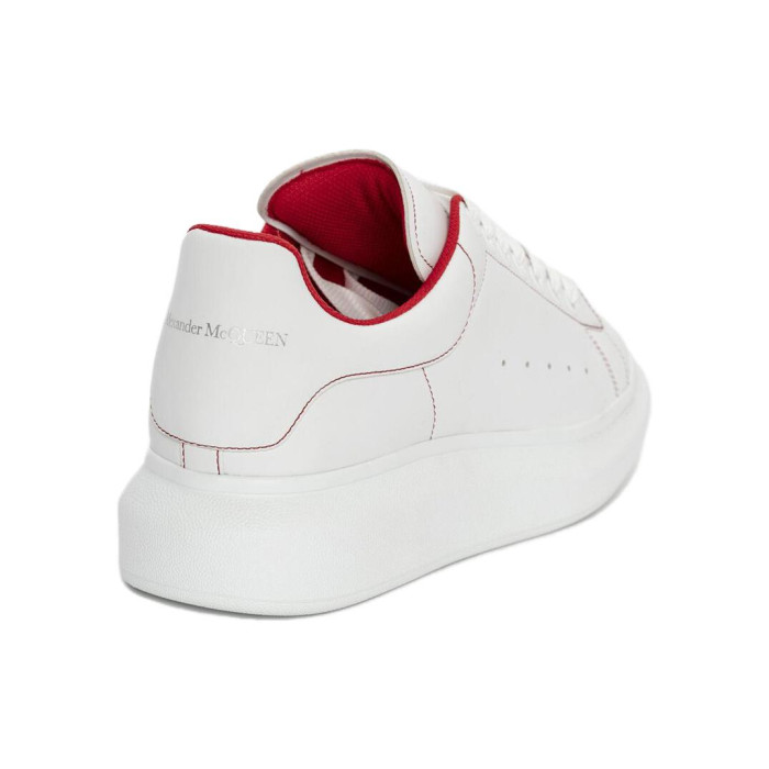 Alexander McQueen Oversized White Lust Red - мужская сетка размеров Alexander McQueen Oversized White Lust Red - мужская сетка размеров