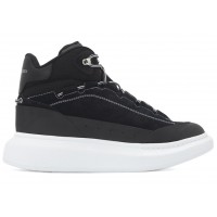 Alexander McQueen High Top Skate Sneaker Black White
