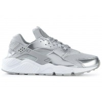 Женские кроссовки Nike Air Huarache Metallic Silver (W)