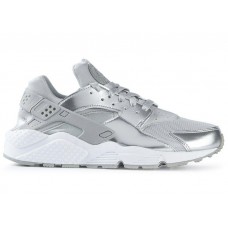 Женские кроссовки Nike Air Huarache Metallic Silver (W)