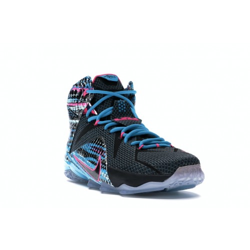 Кроссы Nike LeBron 12 23 Chromosomes - мужская сетка размеров