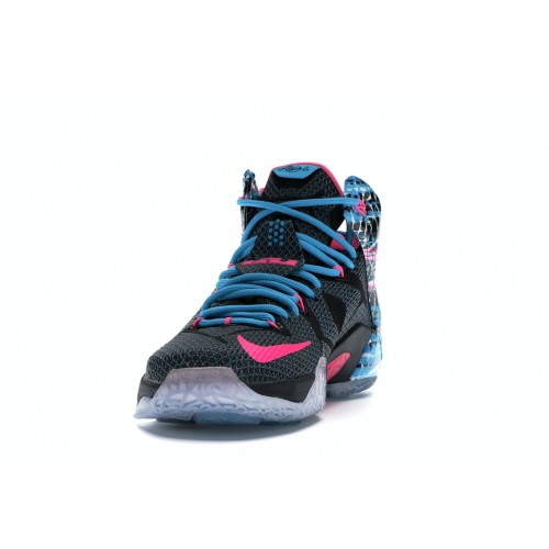 Кроссы Nike LeBron 12 23 Chromosomes - мужская сетка размеров