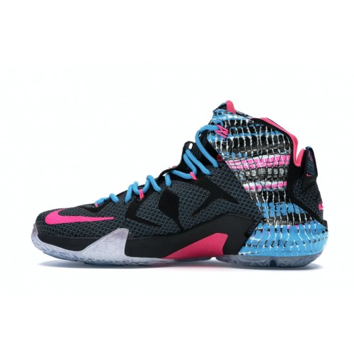Кроссы Nike LeBron 12 23 Chromosomes - мужская сетка размеров
