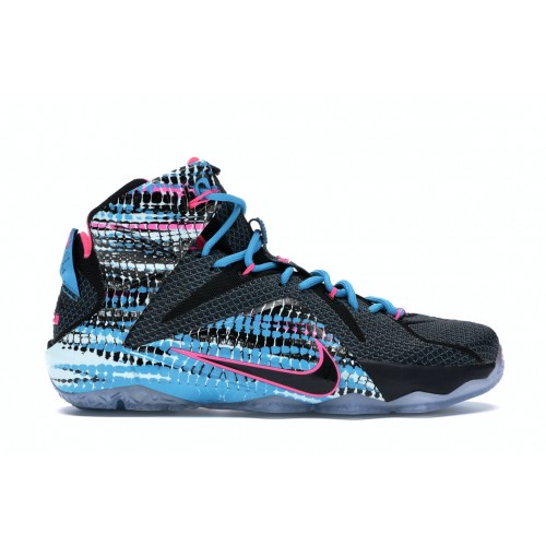 Кроссы Nike LeBron 12 23 Chromosomes - мужская сетка размеров