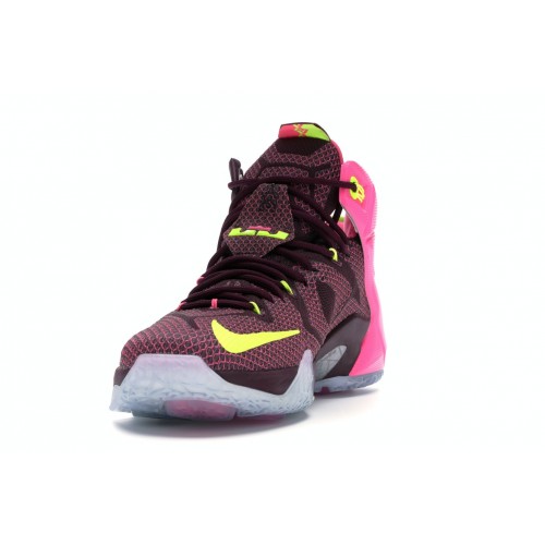 Кроссы Nike LeBron 12 Double Helix - мужская сетка размеров